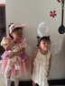 伊蘭調(diào)童裝女童連衣裙2024夏季款洋氣生日兒童公主裙子周歲寶寶吊帶裙 米白色流蘇吊帶裙 80 適合體重17-20斤 曬單實(shí)拍圖