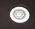 公牛公牛X72天空之城led大燈簡約現代吸頂燈具護眼房間燈飾臥室主燈 100W正方形-小客廳燈(智能語音) 曬單實拍圖