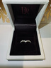 DR情侶女戒18k金FOREVER伊戀結婚對戒 【共約12分】 曬單實(shí)拍圖