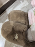 達西先森雪糕 棉拖鞋男秋冬季室內居家毛毛絨情侶家用保暖軟底防滑拖鞋 曬單實(shí)拍圖