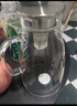 慕馨（moosen）涼水壺家用冷水壺玻璃耐熱高溫涼白開(kāi)水杯防爆大容量涼茶壺 1800ml+6個(gè)320ml水杯 曬單實(shí)拍圖