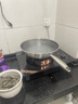 國愛電火灶電生明火家用電燃灶2500W大功率節(jié)能電焰灶臺式嵌入式單灶 木紋黑 486*350*170mm 曬單實拍圖