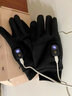 京居匠電加熱手套男女可拆洗充電發(fā)熱手套暖手寶神器冬季騎行保暖手套 均碼半指【1雙】 均碼 曬單實(shí)拍圖