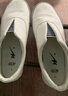 雙星八特帆布鞋懶人鞋男休閑鞋潮流防滑耐磨一腳蹬女透氣輕便鞋甲板鞋 白色 41 曬單實拍圖