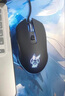 惠簡(jiǎn)有線(xiàn)Type-C接口鼠標usb口蘋(píng)果MacBookpro小米平板手機電競游戲靜音辦公男女生筆記本臺式電腦通用 黑色 【通用Type-C接口的設備】 帶鼠標墊 曬單實(shí)拍圖