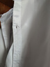【職業(yè)正裝】純色商務(wù)正裝男士白襯衫工裝上衣白色長(cháng)袖襯衣干活 長(cháng)袖襯衫白色 XL 曬單實(shí)拍圖