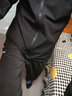 艾倫伯頓運(yùn)動(dòng)外套男跑步服風(fēng)衣夾克行戶外登山休閑上衣秋季晨跑連帽 黑色【防風(fēng) 跑步 運(yùn)動(dòng)】 L【120-140斤】 曬單實(shí)拍圖