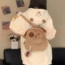 若盼日系可愛(ài)懶洋洋衛(wèi)衣女魔術(shù)貼春季新款oversize寬松開(kāi)衫薄外套慵懶 懶洋洋[款 魔術(shù)貼] 常規(guī) M 建議95-110斤 曬單實(shí)拍圖