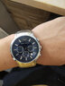 EMPORIO ARMANI 阿瑪尼手表男士商務(wù)小表盤(pán)防水情人節生日新年禮物送男友男表 藍盤(pán)鋼帶 AR2448 曬單實(shí)拍圖
