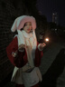 溪谷幽幽日系可愛(ài)兔子耳朵會(huì )動(dòng)帽子女一體冬季加厚毛絨保暖護耳雷鋒帽韓版 粉白大耳兔（單帽子）耳朵會(huì )動(dòng) 均碼 曬單實(shí)拍圖