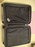 新秀麗（Samsonite）【銘牌定制】拉桿箱 結實(shí)鎧甲箱 可擴展行李箱登機旅行箱男女 CW6 黑色 20英寸 曬單實(shí)拍圖