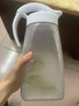茶花 涼水壺塑料大容量家用冰箱冷水壺透明大號涼水杯果汁壺冷飲壺 美樂涼水壺【滑蓋款】 1800ml 曬單實(shí)拍圖