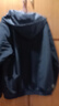 頭號青年沖鋒衣男秋冬季加絨厚款工裝夾克衫運動(dòng)寬松連帽外套男 黑 3XL  曬單實(shí)拍圖