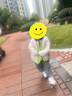 M.Latin/馬拉丁童裝兒童外套冬裝新款男童女童小童三穿撞色棉服外套 米白 110 cm 曬單實(shí)拍圖