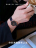 丹尼爾惠靈頓（DanielWellington）DW手表男 簡(jiǎn)約男士手表石英歐美腕表 生日禮物送男友 36MM白盤(pán)銀色表帶DW00100306 曬單實(shí)拍圖