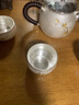 茂林銀樓銀壺蘭花999足銀茶具套裝銀茶壺茶杯茶道家用功夫泡茶壺主人杯 一壺4杯·約505g 曬單實(shí)拍圖