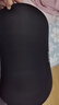 尼拉靠背辦公室久坐腰靠座椅護腰靠墊座椅靠背腰椎盤突出睡覺墊腰腰托 【中凸馬鞍護腰】【神秘黑】 曬單實拍圖