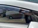 御山河適用于本田思域十一代專(zhuān)用晴雨擋帶亮條車(chē)窗擋雨板遮雨眉改裝配件 22-25款思域【4片套裝】 3D不銹鋼亮條晴雨擋【十年質(zhì)?！?曬單實(shí)拍圖