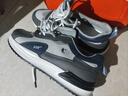 喬丹格蘭品牌斷碼男鞋男士休閑運動(dòng)鞋防滑耐磨跑步鞋運動(dòng)休閑鞋運動(dòng)鞋子 QD-331灰蘭【皮面四季款】 42 曬單實(shí)拍圖