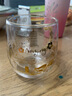 金陵金箔（JINLING GOLDFOIL）金箔馬克杯南京博物館特色景點(diǎn)文創(chuàng  )高顏值辦公玻璃水杯泡茶杯擺件 南京景點(diǎn)馬克杯 曬單實(shí)拍圖
