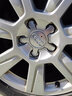 適用于奧迪輪轂蓋車(chē)標A4L A6L A5 Q5 A3 Q7 A8L輪轂中心蓋改裝汽車(chē)輪胎標裝飾蓋子 五爪(凸面)銀色1個(gè)裝 曬單實(shí)拍圖