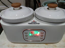 想禮優(yōu)陶瓷內膽電飯煲0涂層電飯鍋雙膽電燉鍋煮飯煲湯家用1-4人多功能雙控預約定時(shí)鴛鴦鍋3.6L 米白電飯煲【白瓷內膽+雙膽雙控+瀝水籃】 3.6L 曬單實(shí)拍圖