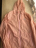 探拓（TECTOP）防晒衣 女户外UPF40+轻薄防紫外线透气皮肤衣 防泼水速干风衣D201240PF 女款粉色XL 实拍图