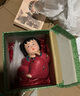 紅泥坊天津泥人張彩塑 夢(mèng)娃娃 可愛泥塑娃娃擺件商務(wù)禮品家居裝飾擺件 蹲著的夢(mèng)娃娃（含底托） 曬單實(shí)拍圖