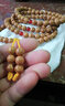 贏(yíng)夫人（Mrs win）龍眼菩提 108佛珠手串 菩提念珠文玩星月菩提子 11-11.5mm108顆龍眼菩提 A28-307 曬單實(shí)拍圖