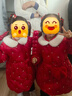戴維貝拉（DAVE＆BELLA）新款甜美女童冬裝外套中長款女寶寶羽絨服小童衣服兒童上衣 紅色【現(xiàn)貨】 120cm 【充絨量88g】 曬單實(shí)拍圖