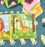 弥鹿（MiDeer）儿童进阶拼图宝宝幼儿早教纸质大块拼图1-2岁1阶-简单动物 实拍图