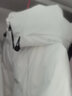 雪中飛羽絨服女短款連帽冬季小個(gè)子寬松面包服 米白 XL 曬單實(shí)拍圖