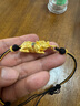 中國黃金（CHINA GOLD）足金999麻花貔貅男款黃金手鏈送男友老公爸爸生日禮物含繩 凈金重約 4.9g 曬單實(shí)拍圖