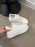 皓娥白色小個(gè)子增高小白鞋女2025春季韓版新款潮厚底女鞋百搭運動(dòng)板鞋 運動(dòng)板鞋女白色【38碼】 曬單實(shí)拍圖
