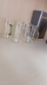瑜品佳 玻璃杯 水杯套裝家用加厚耐熱泡茶杯帶把手客廳一人一杯茶杯 300ML【六色六只裝】杯架另購 曬單實(shí)拍圖