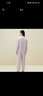 金三塔睡衣女真絲桑蠶絲素色簡(jiǎn)約可外穿簡(jiǎn)奢家居服 曬單實(shí)拍圖