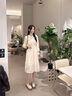 達芙妮（DAPHNE）黑色小皮鞋女2025春季款女鞋百搭爆款學(xué)院風(fēng)單鞋女英倫風(fēng)樂福鞋女 米杏色【主圖熱賣款】 37 曬單實拍圖