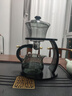高茗（gaoming） 懶人泡茶神器磁吸半自動(dòng)茶壺功夫茶具套裝綠茶玻璃家用沖茶器 銀河泡茶器 1件 曬單實(shí)拍圖