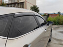御山河適用于吉利四代帝豪GL/L/S/GS/S1晴雨擋車(chē)窗遮雨眉擋雨板車(chē)防水條 帝豪s 4片套裝-3D不銹鋼亮條晴雨擋 曬單實(shí)拍圖