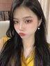 迪后（Dirholl）品牌四葉草珍珠耳釘女氣質(zhì)耳環(huán)高級感大顆耳墜送女友老婆生日禮物 溫潤優(yōu)雅珍珠耳環(huán)【精美禮盒】 曬單實(shí)拍圖