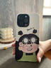 圣圖朗趣味綠衣男孩女孩適用iphone15promax蘋(píng)果13手機(jī)殼硅膠套11搞怪表情14情侶浮雕12新款16防摔保護(hù)套 小羊皮-搞怪表情-綠衣女孩 iPhone 15 Pro Max 曬單實(shí)拍圖