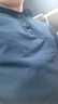 七匹狼短袖T恤男夏季桑蠶絲冰氧吧POLO保羅衫男士涼感簡(jiǎn)約打底衫短T男裝 101(藏青) 170/88A(L) 曬單實(shí)拍圖