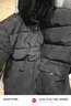 皮爾卡丹（pierre cardin）棉服男冬季新款加棉加厚保暖棉衣外套男防風連帽羽面包絨上衣服男 5023黑色 XL 【建議120-140斤】 曬單實拍圖
