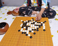 云子圍棋套裝正宗云子云南圍棋廠B型新云子圍棋實木棋盤棋罐五子棋 榧木盤+棗木罐云子+竹盒櫸木象棋 . 曬單實拍圖