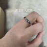 惜禮星星S925銀戒指男士開(kāi)口可調節時(shí)尚潮流單身戒食指生日禮物男生 【925銀】星星戒指 曬單實(shí)拍圖