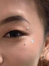 歐因演唱會妝容鉆貼臉鉆舞臺面部貼鉆新娘妝法式蝴蝶閃鉆珍珠眼妝亮鉆 【蝴蝶珍珠】妝容鉆貼 曬單實(shí)拍圖