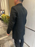 羅蒙【100%羊毛】純羊毛雙面呢大衣男士秋冬季中長(cháng)款毛呢大衣呢子外套 曬單實(shí)拍圖