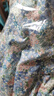 棉花詠純手工棉花棉褲媽媽高腰內(nèi)外穿加厚保暖褲女裝夾棉冬季防寒棉褲 藍(lán)色幸運(yùn)花 3XL 碼建議135-155斤 曬單實(shí)拍圖