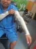 北虞冰絲防曬袖套男女紋身防曬手套戶(hù)外騎行運動(dòng)跑步健身薄款半指袖套 膚色降龍十八掌(大碼) 曬單實(shí)拍圖
