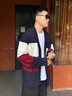 TOMMY HILFIGER【拼色開(kāi)衫】秋冬季男女商務(wù)休閑學(xué)院慵懶風(fēng)V領(lǐng)寬松針織外套毛衣 【拼色開(kāi)衫】-藏青紅白拼色FAP L （推薦：150-165斤） 曬單實(shí)拍圖